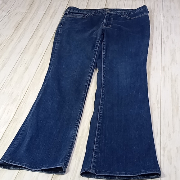 Eddie Bauer Mid-Rise Bootcut Blue Jeans Size 12 - Picture 10 of 16
